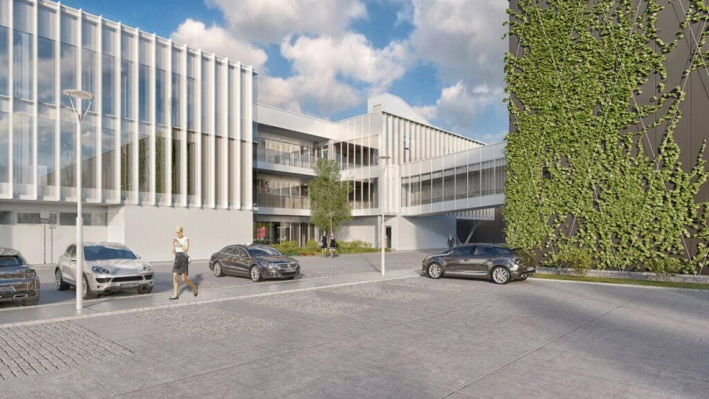 APRANGA kompleksas (Ukmergės g. 362) - Verslo centras - vizualizacija