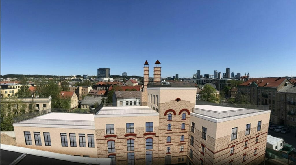 Aludarių g. 1 (Aludarių g. 1) - Office center - visualization