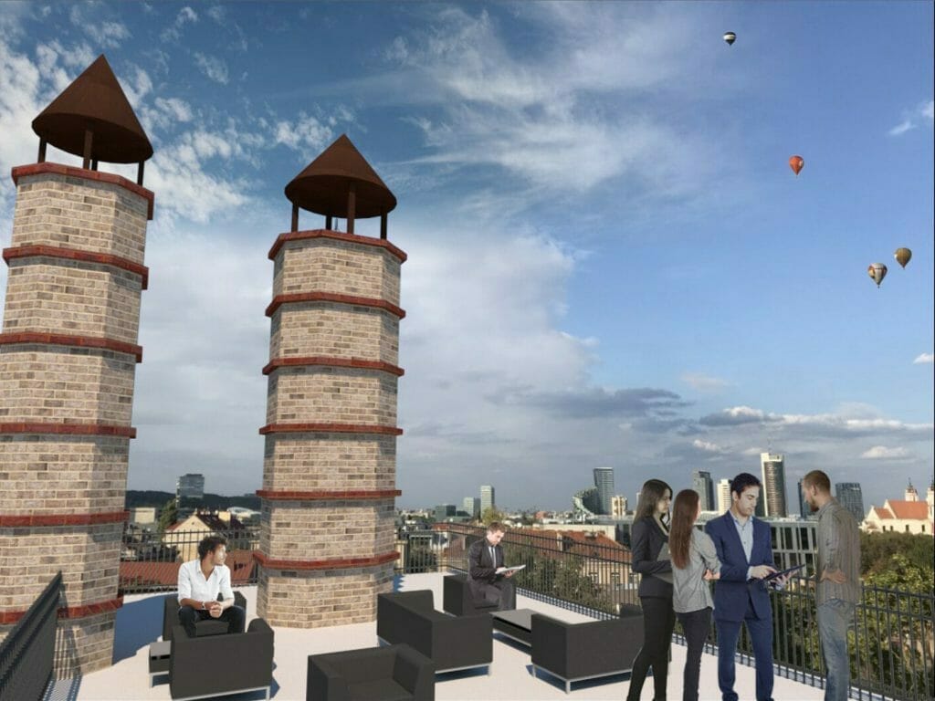 Aludarių g. 1 (Aludarių g. 1) - Office center - visualization