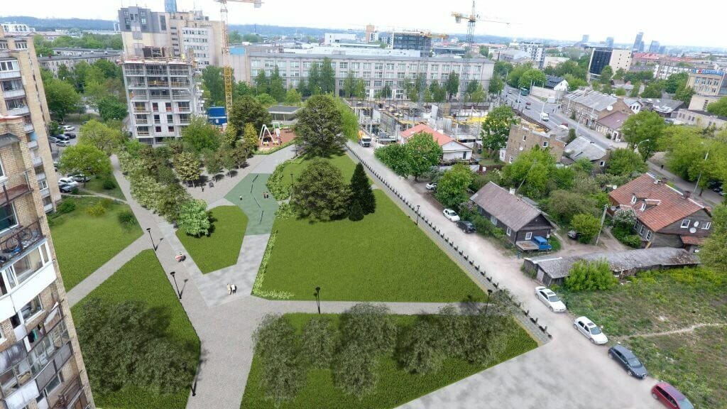 Amatų skveras (Amatų g.) - Väljak - visuaalne