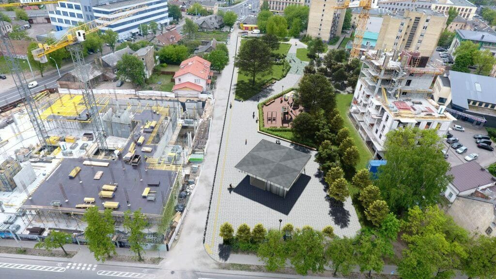 Amatų skveras (Amatų g.) - Väljak - visuaalne