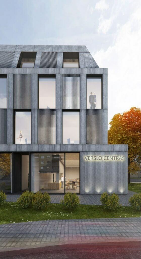 Platinum 48 (Antakalnio g. 48A) - Office center - visualization