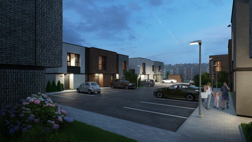 "Architekto" (Bitėnų g. 3F) - Row housing - visualization