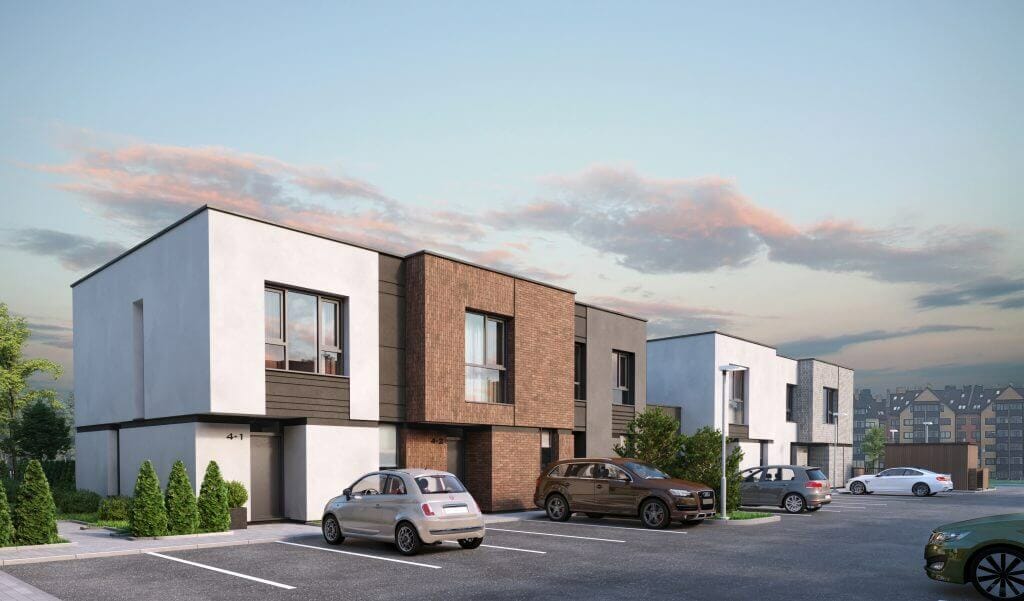 "Architekto" (Bitėnų g. 3F) - Row housing - visualization