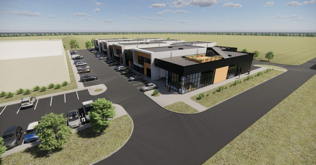 "Arginta" kotedžai verslui (Nalšios g. 11) - Biroju centrs, Noliktava / Izplatīšanas centrs - vizualizācija