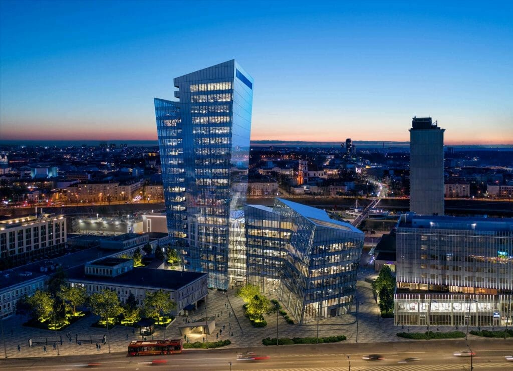 Artery (Konstitucijos pr. 18B) - Biroju centrs - vizualizācija