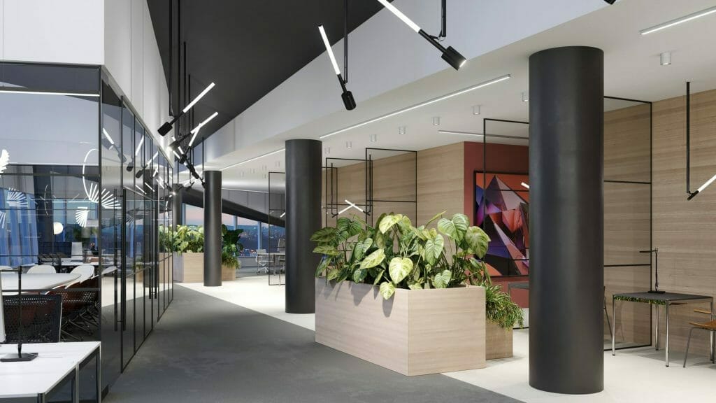 Artery (Konstitucijos pr. 18B) - Biroju centrs - vizualizācija