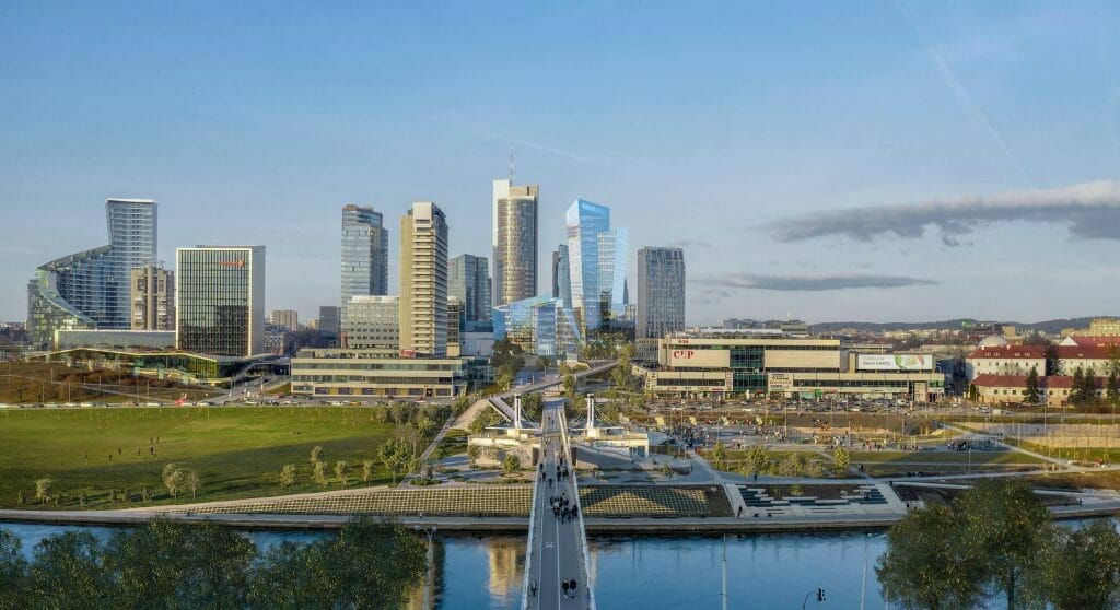 Artery (Konstitucijos pr. 18B) - Biroju centrs - vizualizācija