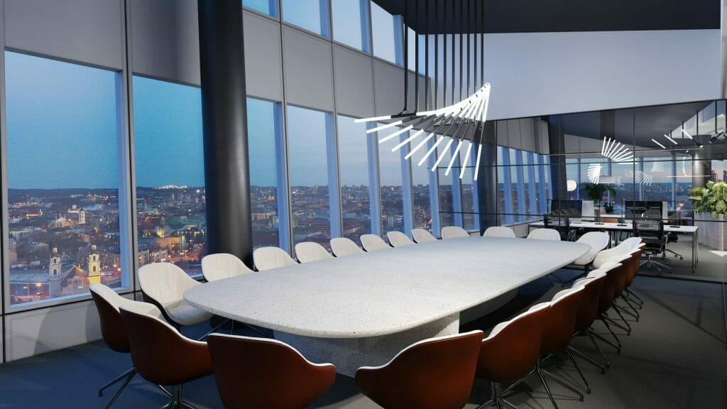 Artery (Konstitucijos pr. 18B) - Biroju centrs - vizualizācija