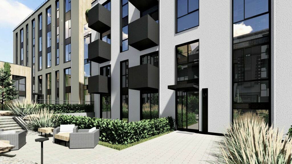 PAUPYS 7 etapas (Aukštaičių g. 19, Paupio g. 50) - Multi apartment - visualization