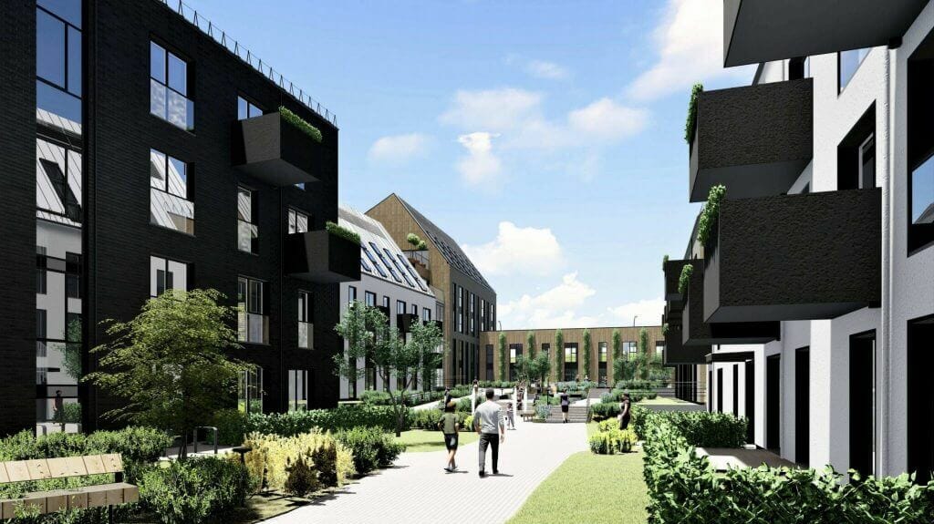 PAUPYS 7 etapas (Aukštaičių g. 19, Paupio g. 50) - Multi apartment - visualization