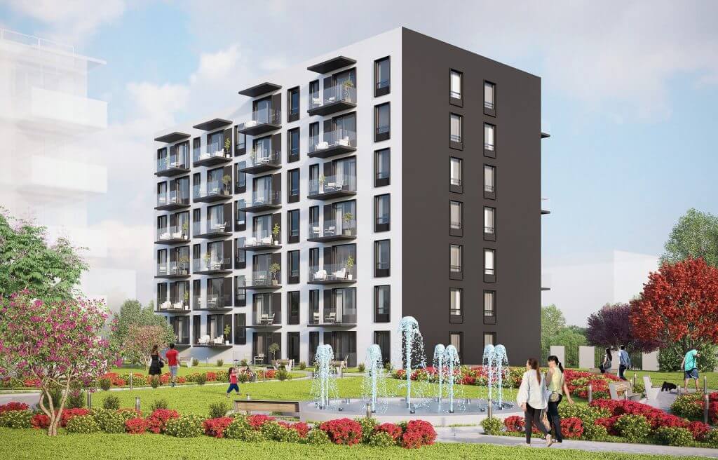 B23 1 etapas (Smolensko g. 23) - Multi apartment - visualization