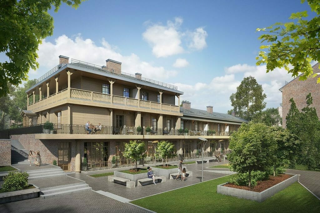 Birutės g. 40 (Birutės g. 40) - Multi apartment - visualization