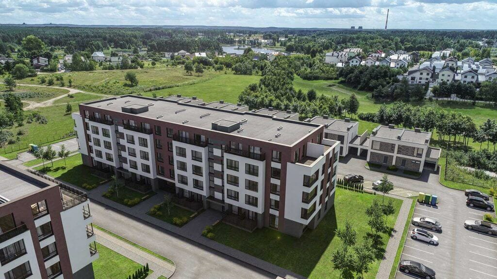 Bitėnų oazė 1-2 etapai (Bitėnų g. 3D, 1B) - Multi apartment - visualization