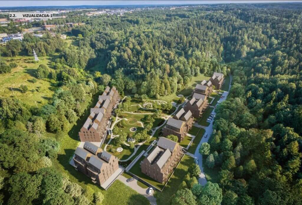 Miško ardai 1 etapas (Burbiškių g. 6) - Multi apartment - visualization