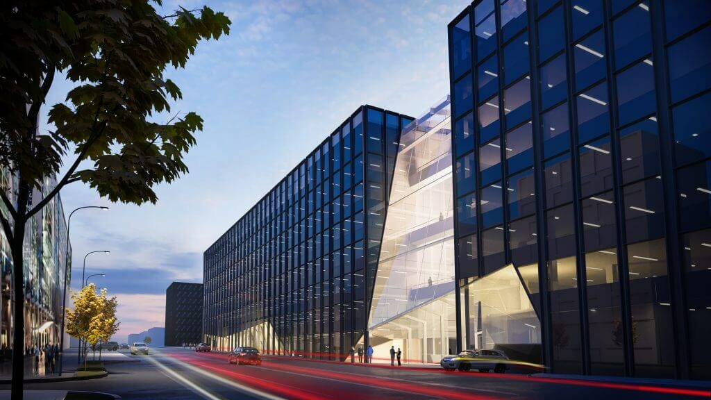 Business Stadium West (Rinktinės g. 5) - Verslo centras - vizualizacija