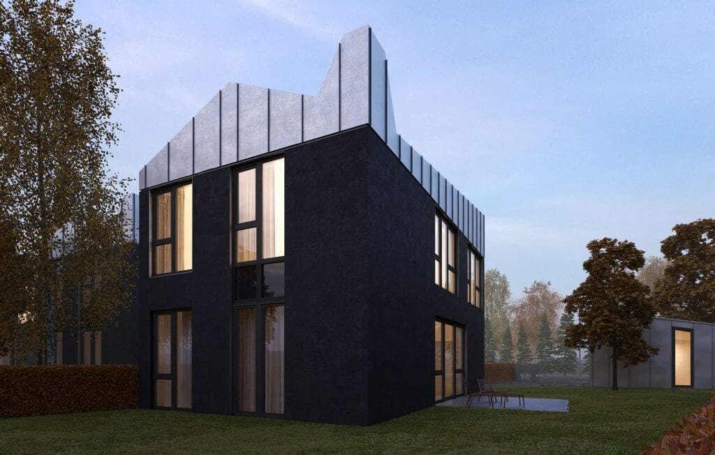 Danų gatvė (Danų g. ) - Row housing - visualization