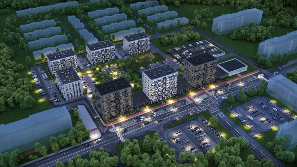 Karaliaučiaus kvartalas (Karaliaučiaus g. 7B) - Multi apartment - visualization