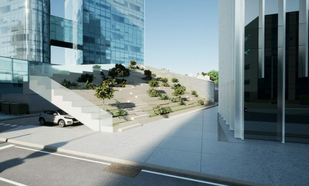 FLOW (Lvovo g. 21A) - Office center - visualization