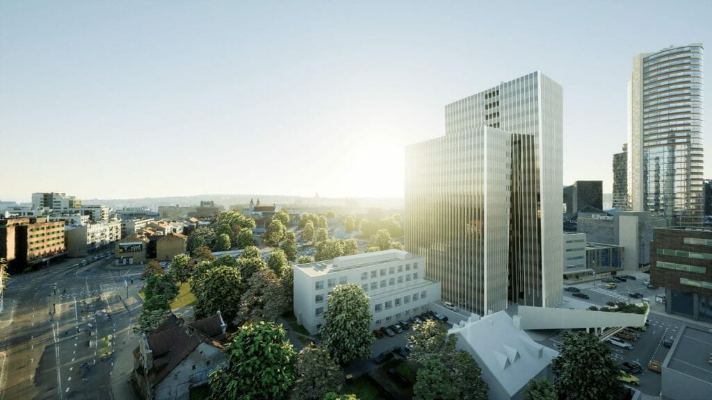 FLOW (Lvovo g. 21A) - Office center - visualization