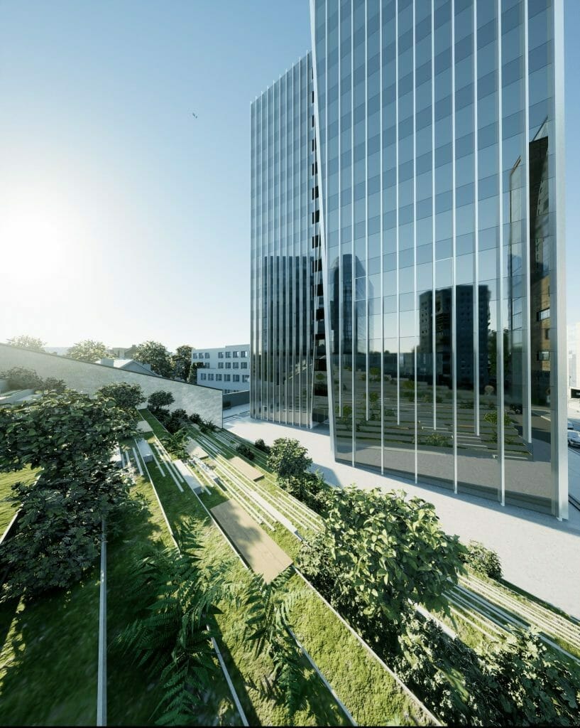 FLOW (Lvovo g. 21A) - Office center - visualization