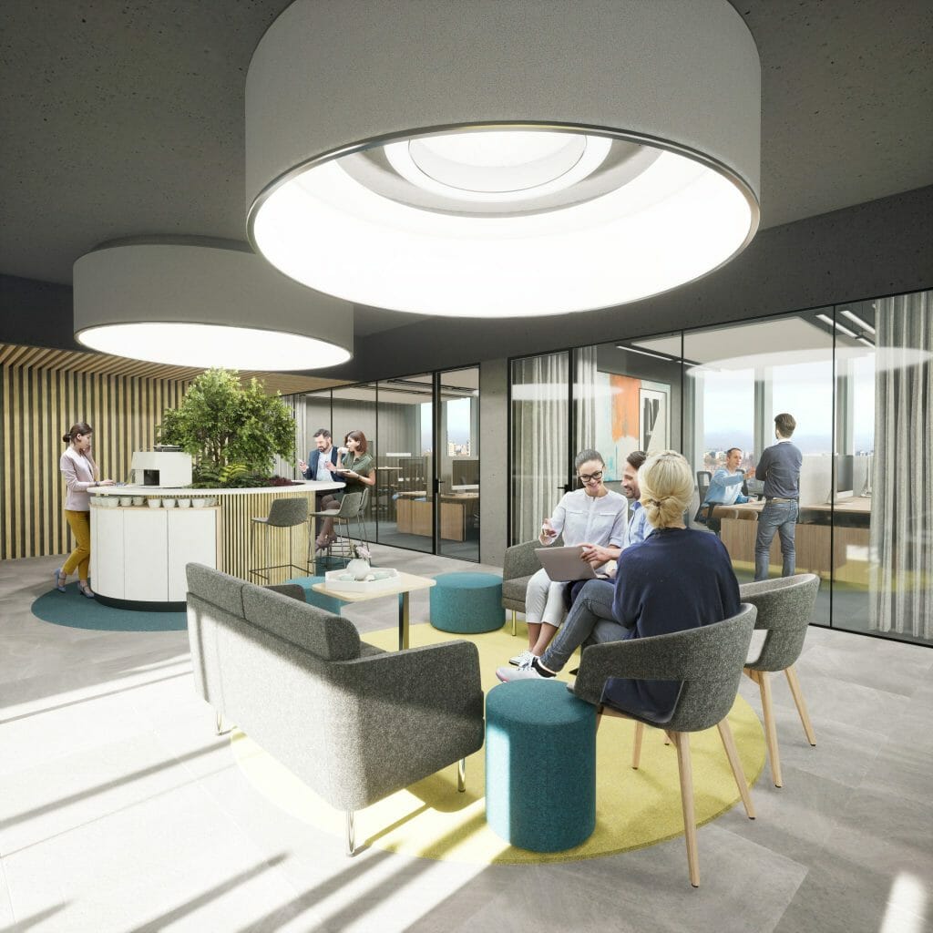 FLOW (Lvovo g. 21A) - Office center - visualization