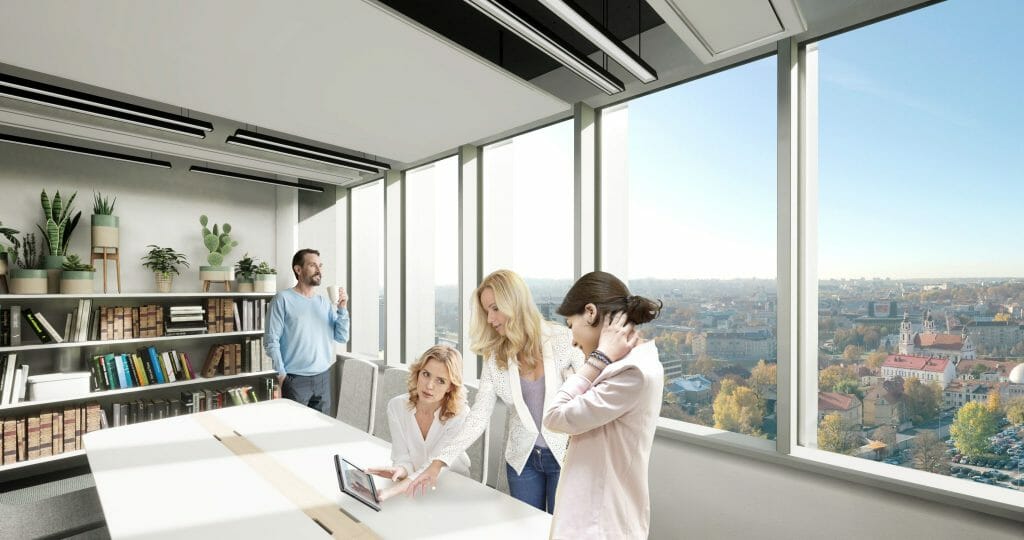 FLOW (Lvovo g. 21A) - Office center - visualization