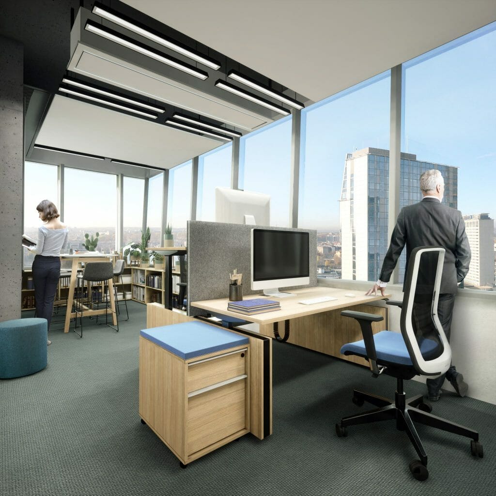 FLOW (Lvovo g. 21A) - Office center - visualization