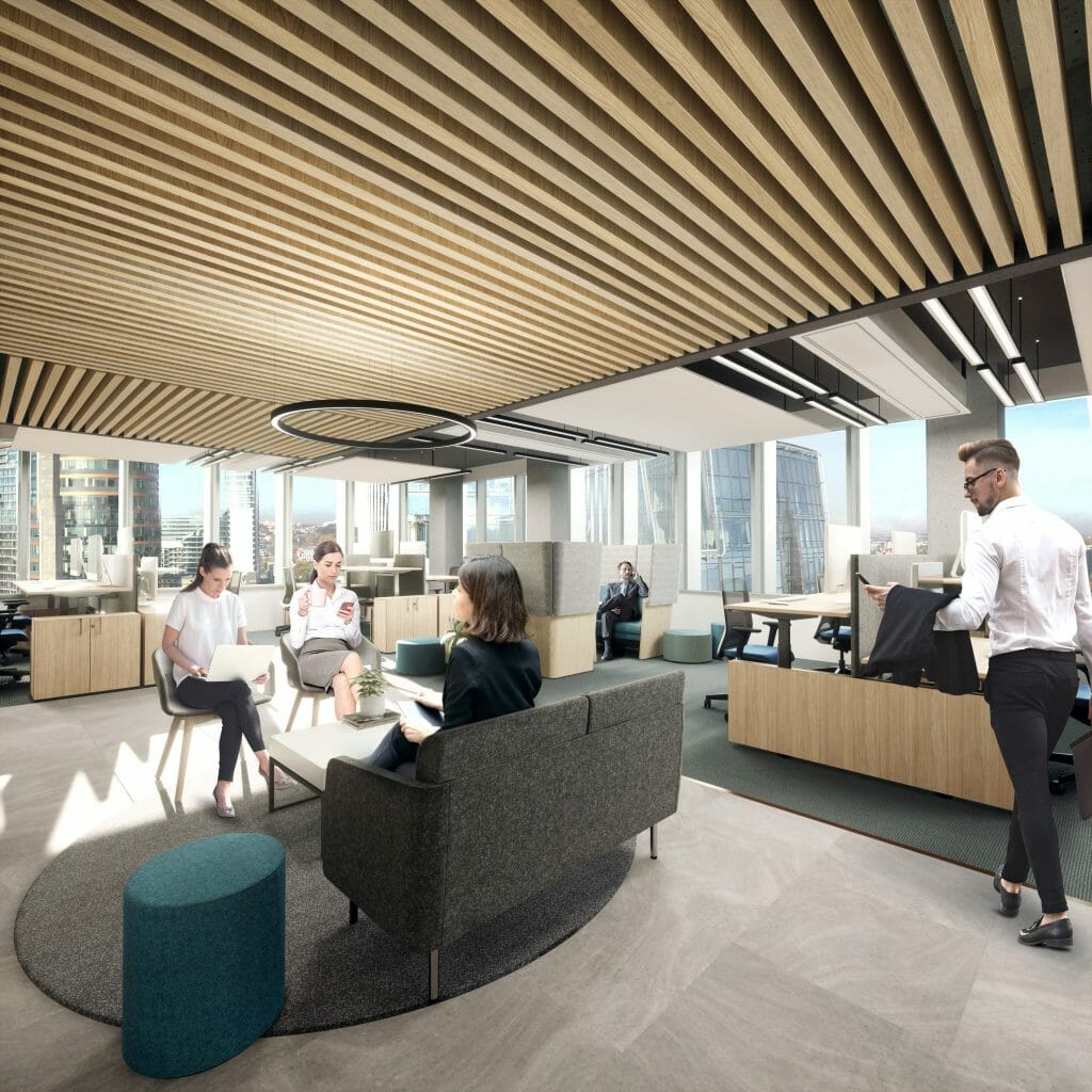 FLOW (Lvovo g. 21A) - Office center - visualization