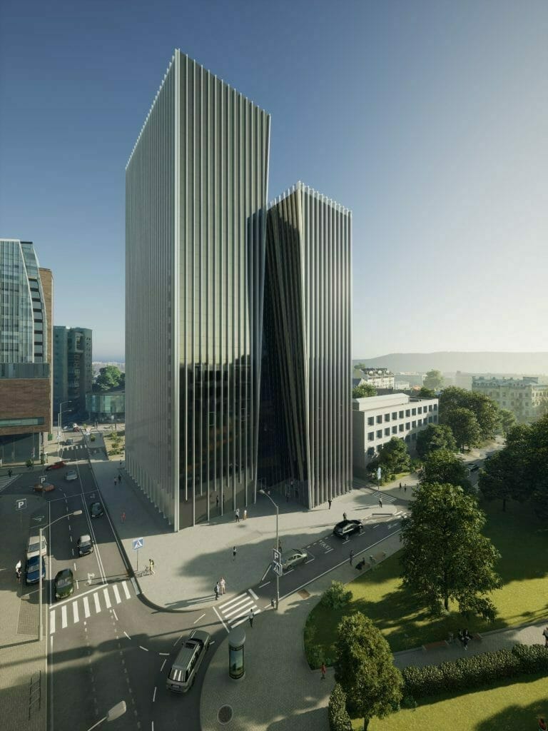 FLOW (Lvovo g. 21A) - Office center - visualization