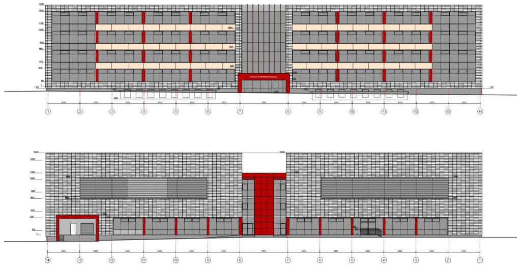 Gabijos gimnazijos priestatas (Pašilaičių g. 13) - Primary and secondary education - visualization