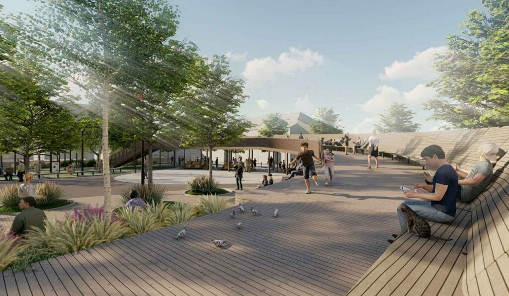 Šnipiškių aikštė (Giedraičių-Kintų g. skveras) (Kintų g.) - Square - visualization