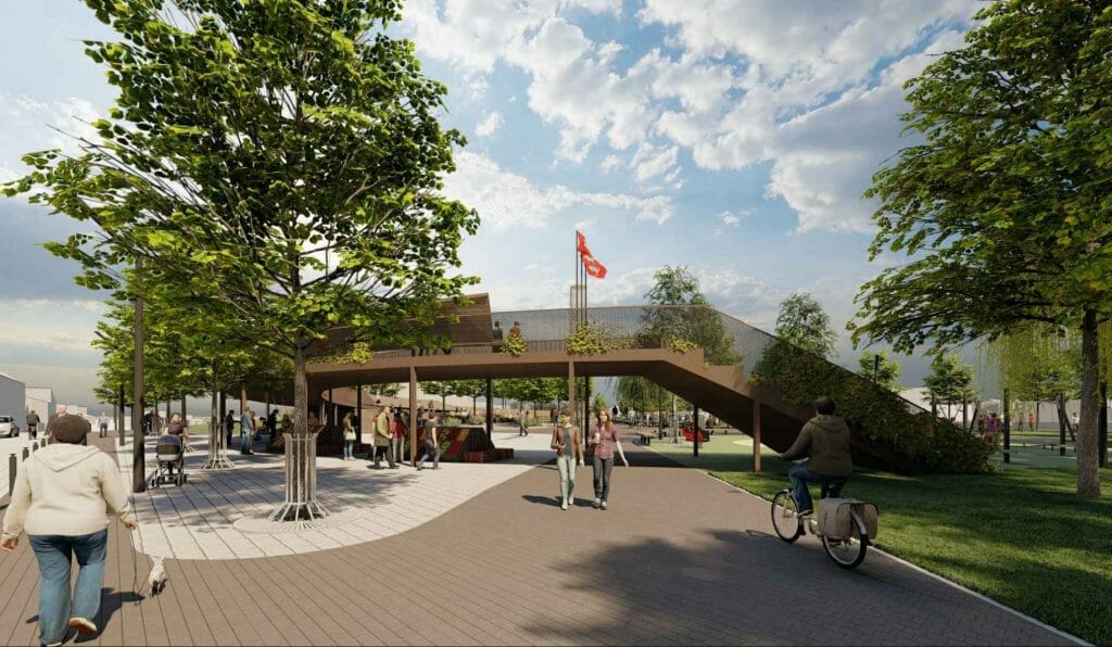 Šnipiškių aikštė (Giedraičių-Kintų g. skveras) (Kintų g.) - Square - visualization