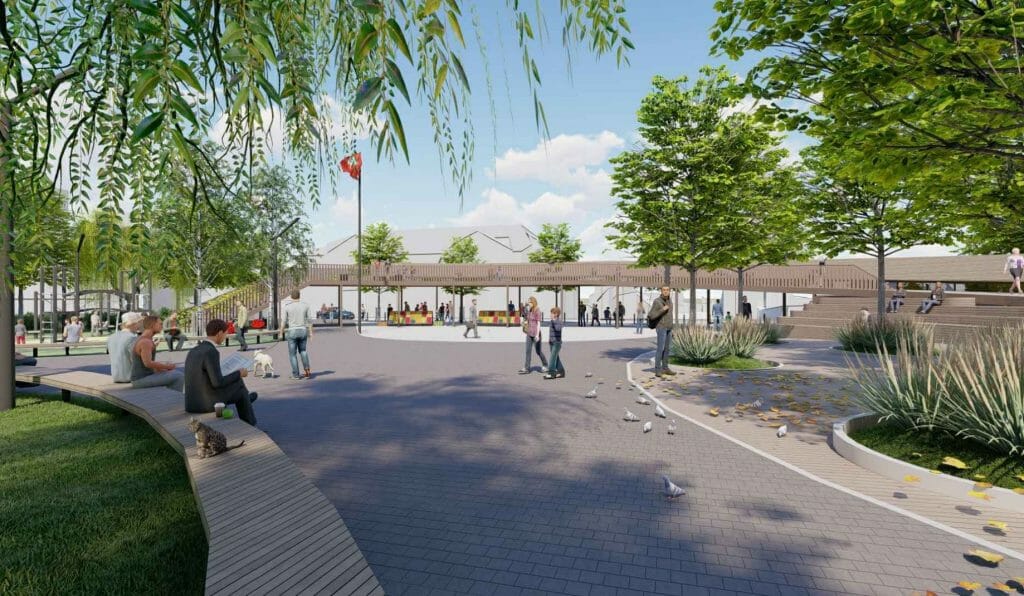 Šnipiškių aikštė (Giedraičių-Kintų g. skveras) (Kintų g.) - Square - visualization