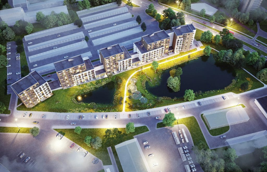 Go Life (Vito Gerulaičio g. 4, Ozo g. 6B) - Daugiabutis - vizualizacija