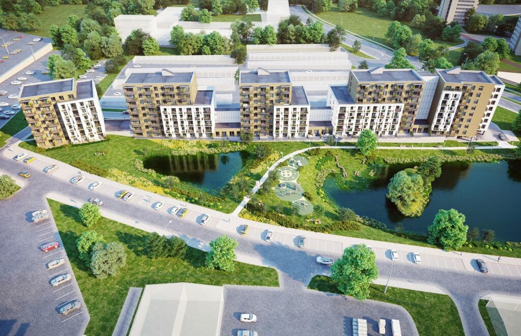 Go Life (Vito Gerulaičio g. 4, Ozo g. 6B) - Daugiabutis - vizualizacija