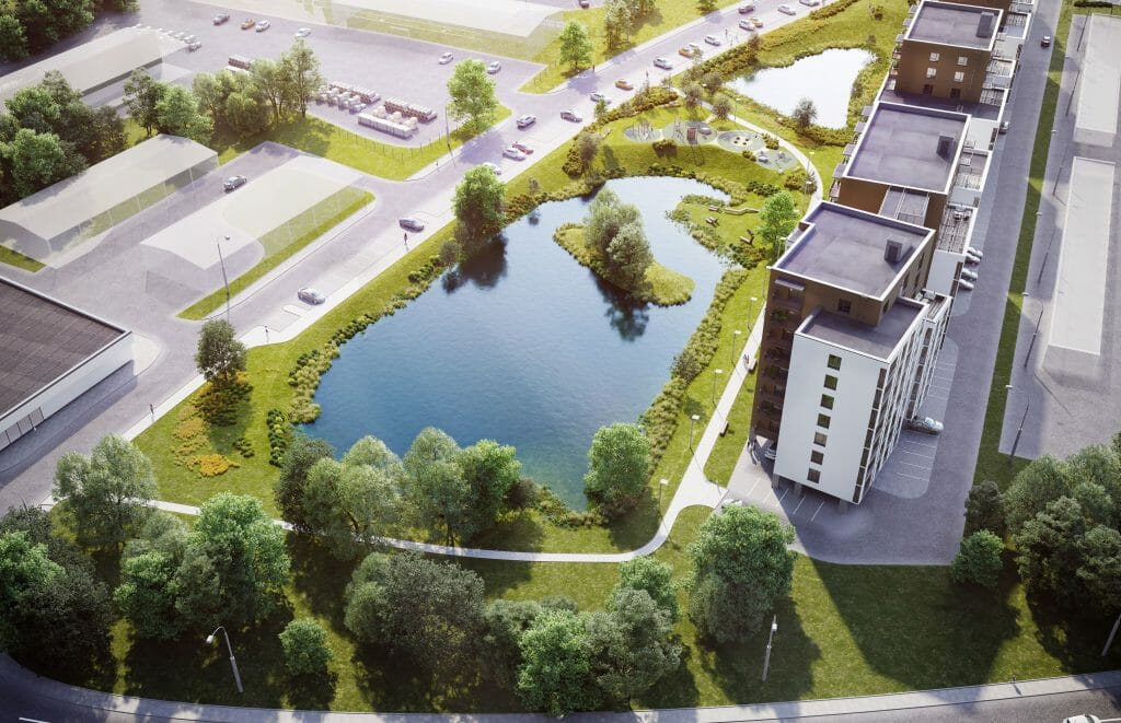 Go Life (Vito Gerulaičio g. 4, Ozo g. 6B) - Daugiabutis - vizualizacija