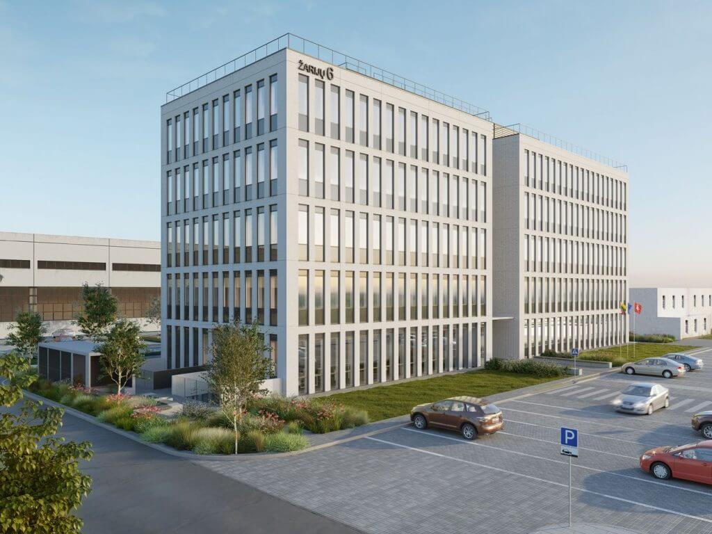 INHUS administracinis (Žarijų g. 6) - Office center - visualization