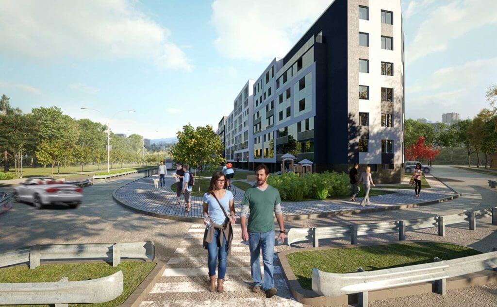 K17 (Kernavės g. 15, 17) - Multi apartment - visualization