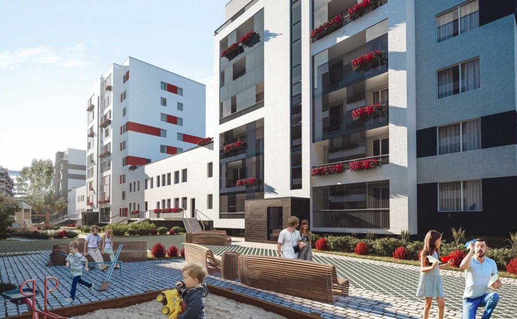 K17 (Kernavės g. 15, 17) - Multi apartment - visualization