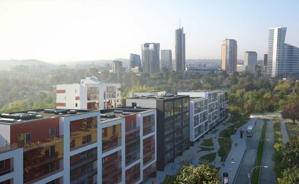 K17 (Kernavės g. 15, 17) - Multi apartment - visualization