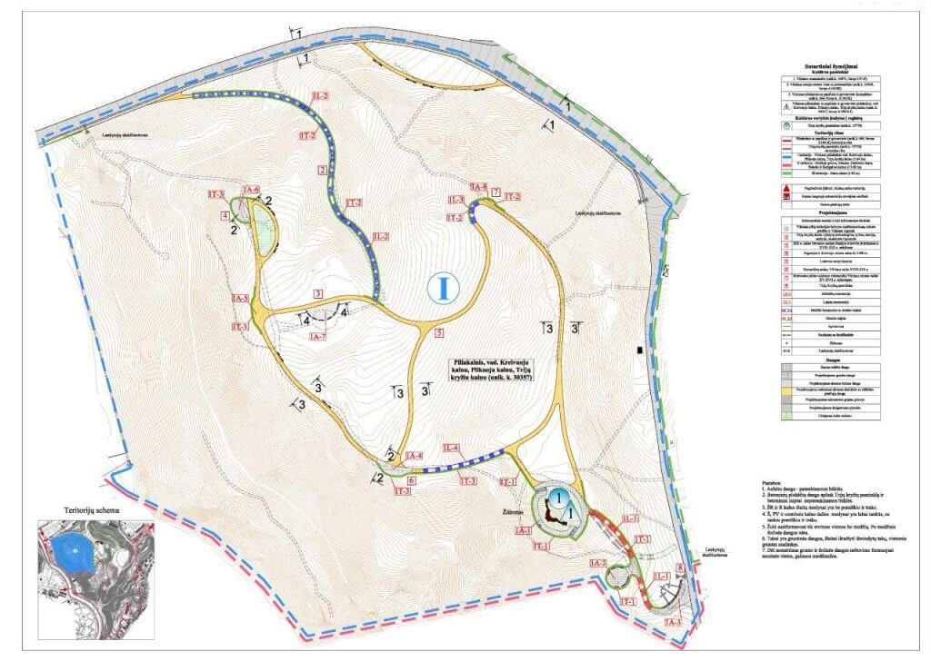 Kalnų parkas (Arsenalo g. 5) - Park - visualization