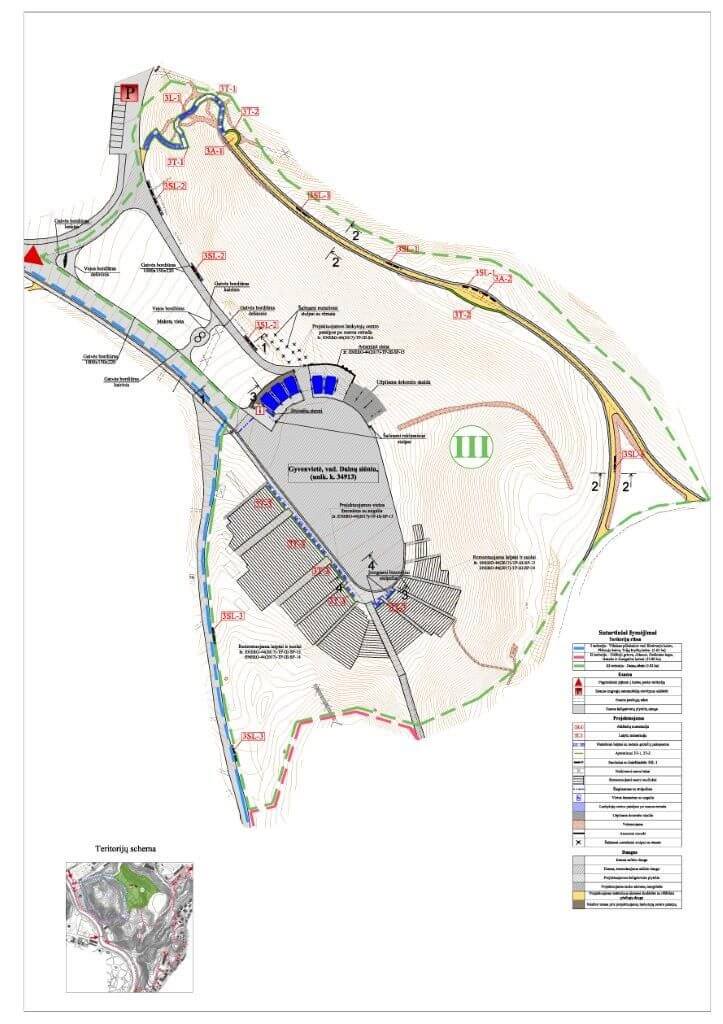 Kalnų parkas (Arsenalo g. 5) - Park - visualization