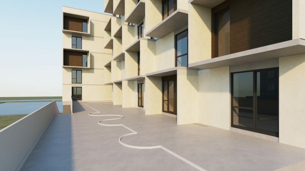 Kapsų 3 (Kapsų g. 3) - Multi apartment - visualization