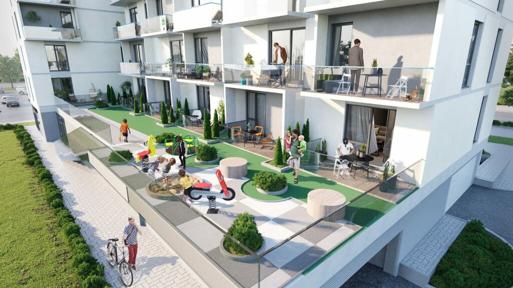 Kapsų 3 (Kapsų g. 3) - Multi apartment - visualization