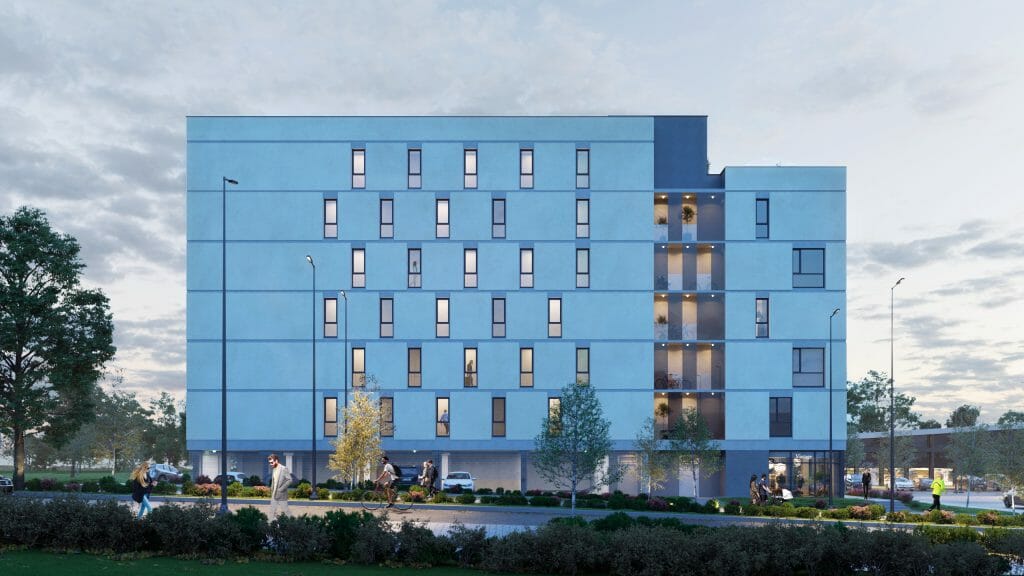 Kapsų 3 (Kapsų g. 3) - Multi apartment - visualization