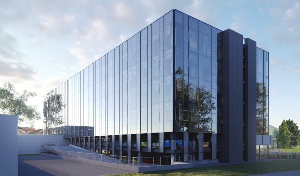 Linkmenų 17A (Linkmenų g. 17A) - Büroohoone - visuaalne