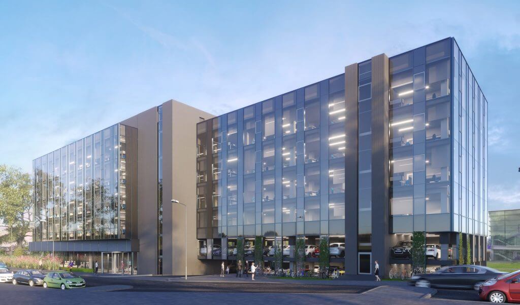 Linkmenų 17A (Linkmenų g. 17A) - Büroohoone - visuaalne