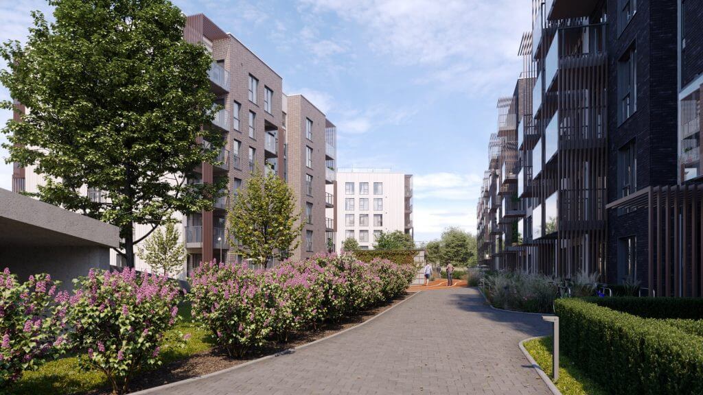 Naujasis Skansenas 1 etapas (Linkmenų g. 15) - Multi apartment - visualization