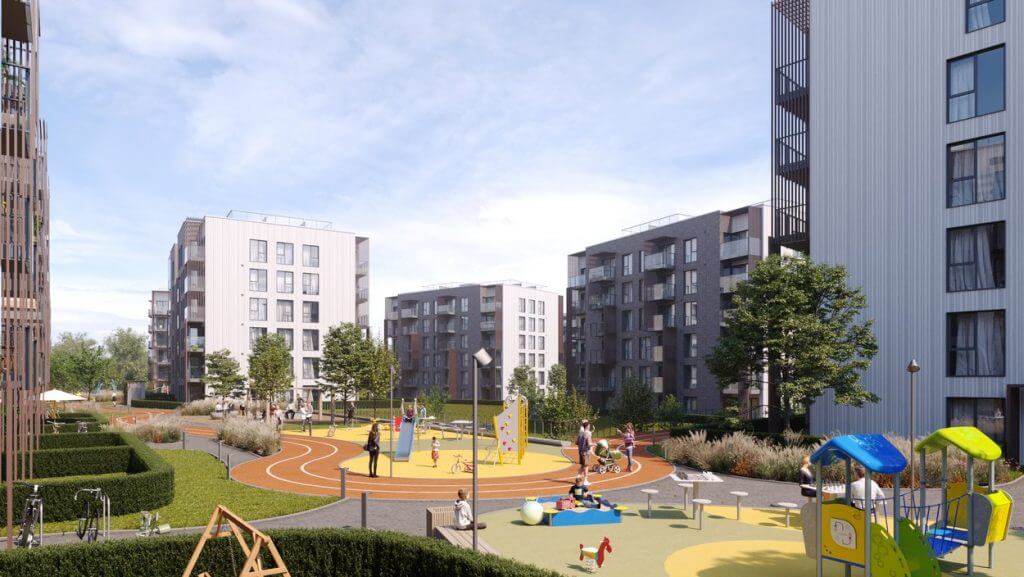 Naujasis Skansenas 1 etapas (Linkmenų g. 15) - Multi apartment - visualization